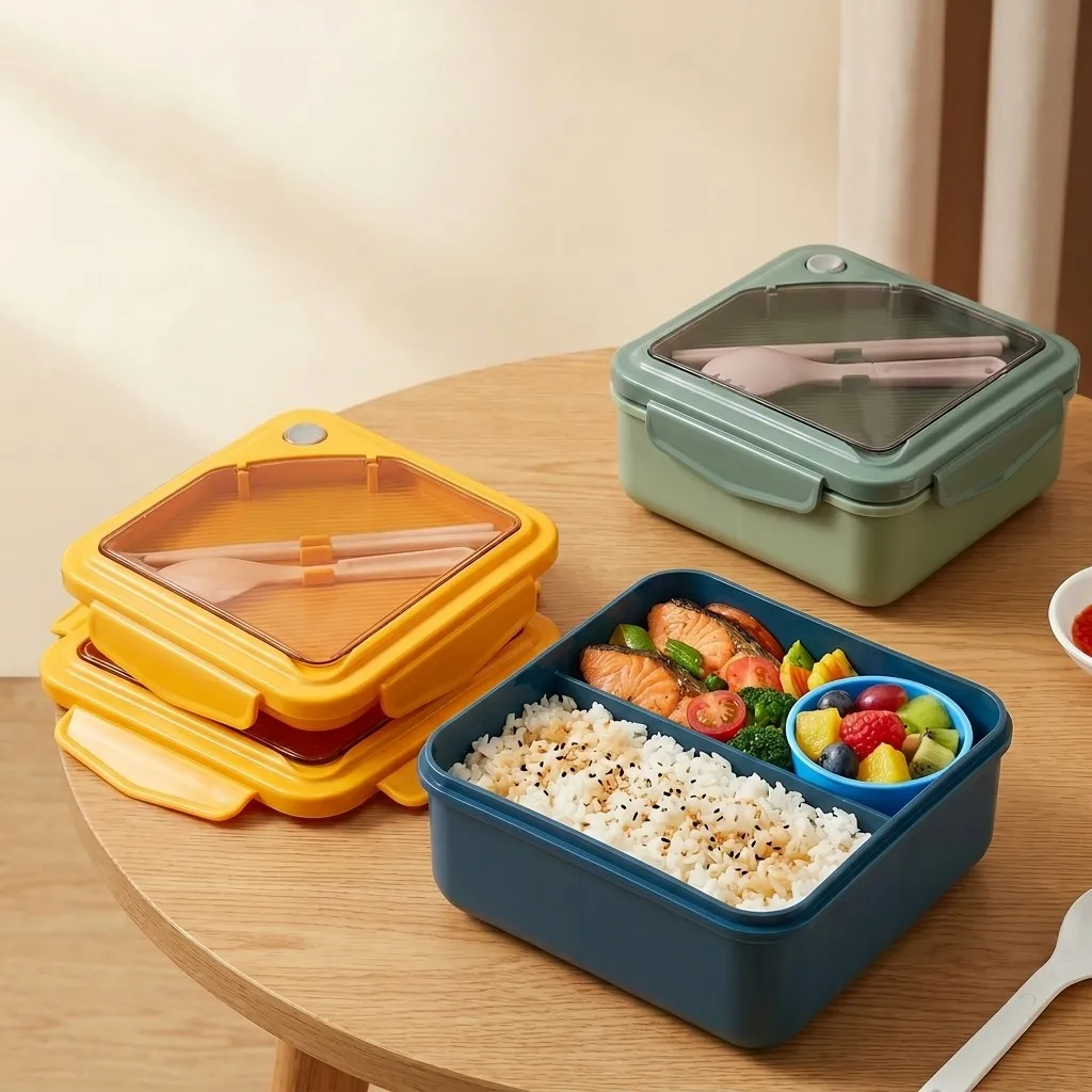 Meal Prep Or Prep Meal - Zestaw plastikowych pojemników do przechowywania posiłków,