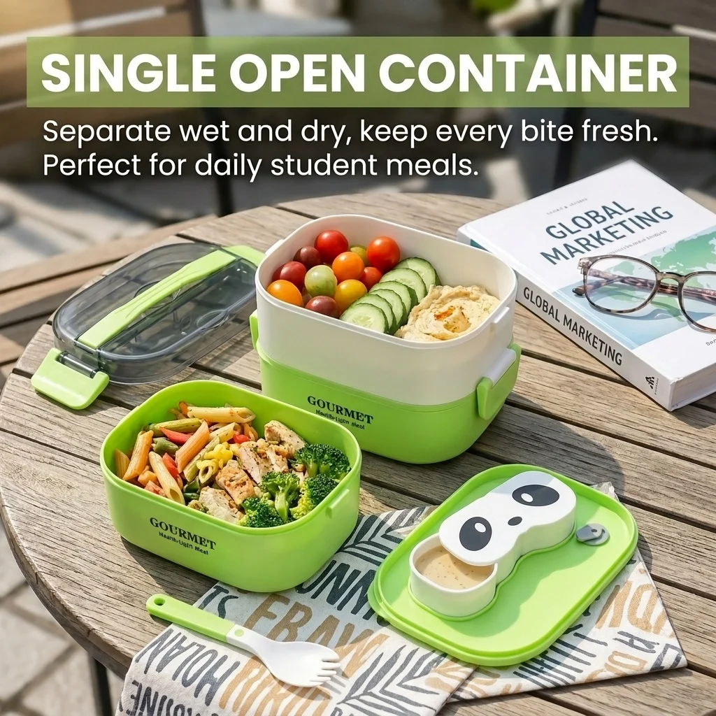 Plastikowe pojemniki na lunch, – Meal Prep Or Prep Meal recenzja i cena