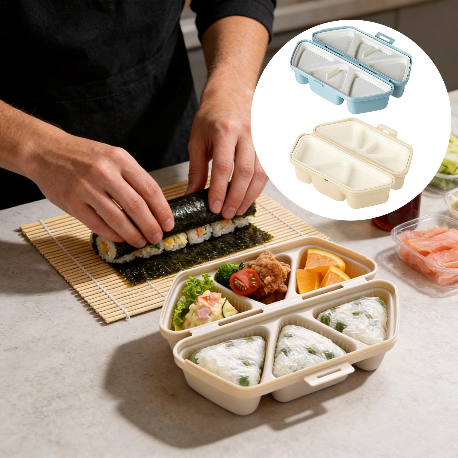 Forma do sushi, 6 przegródek,  – Meal Prep With Rice recenzja i cena