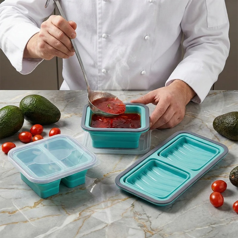 Forma do zamrażania z pokrywką – Meal Prep Template recenzja i cena